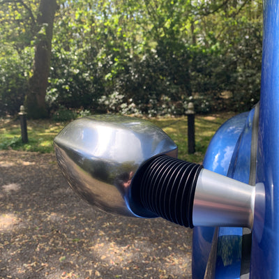 SOLD - Morgan Mk5 Aero 8 - Topaz Blue Metallic with Ivory leather