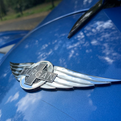 SOLD - Morgan Mk5 Aero 8 - Topaz Blue Metallic with Ivory leather