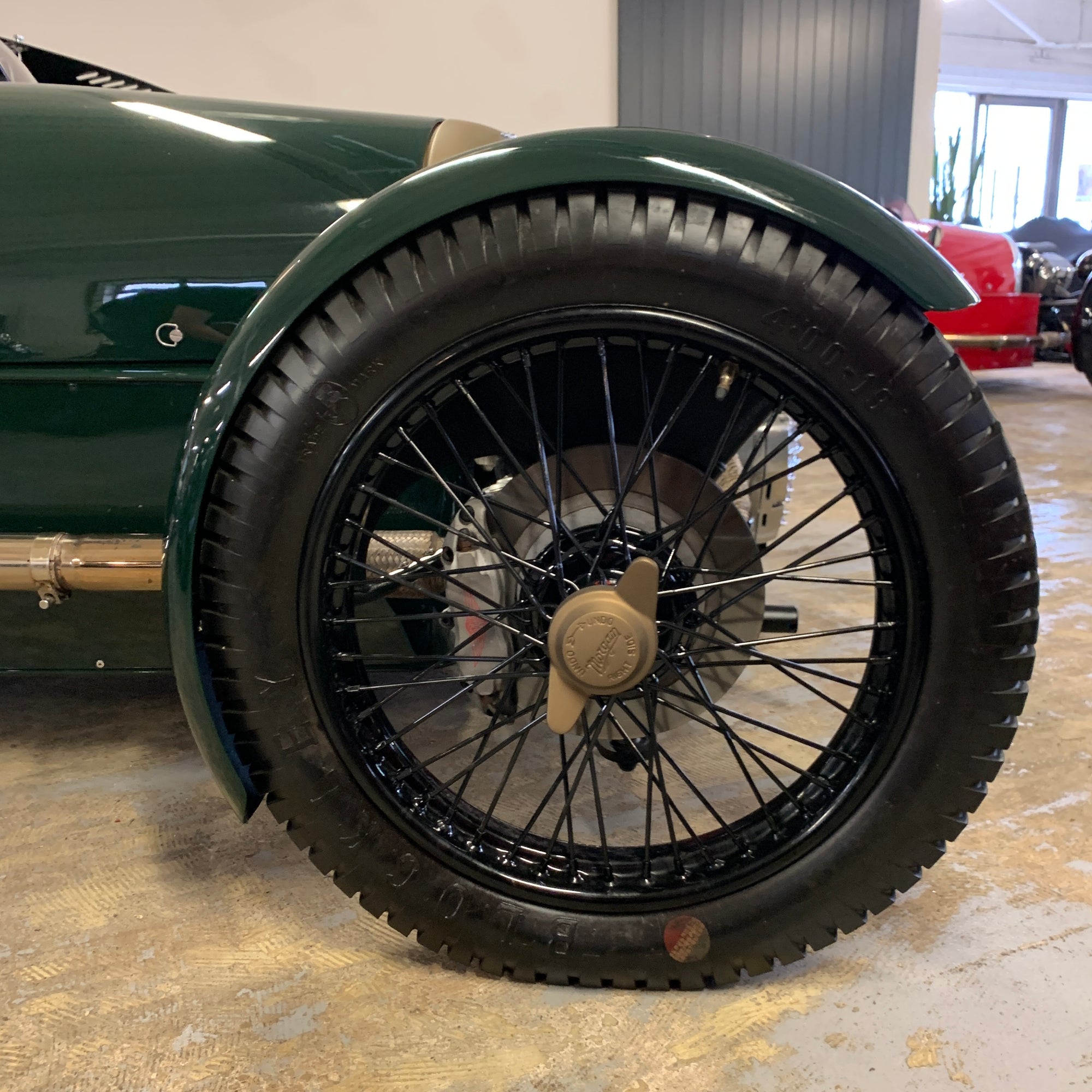 SOLD - 2017 STAGE TWO TUNED Morgan Three-wheeler - Morgan Classic Green Solid