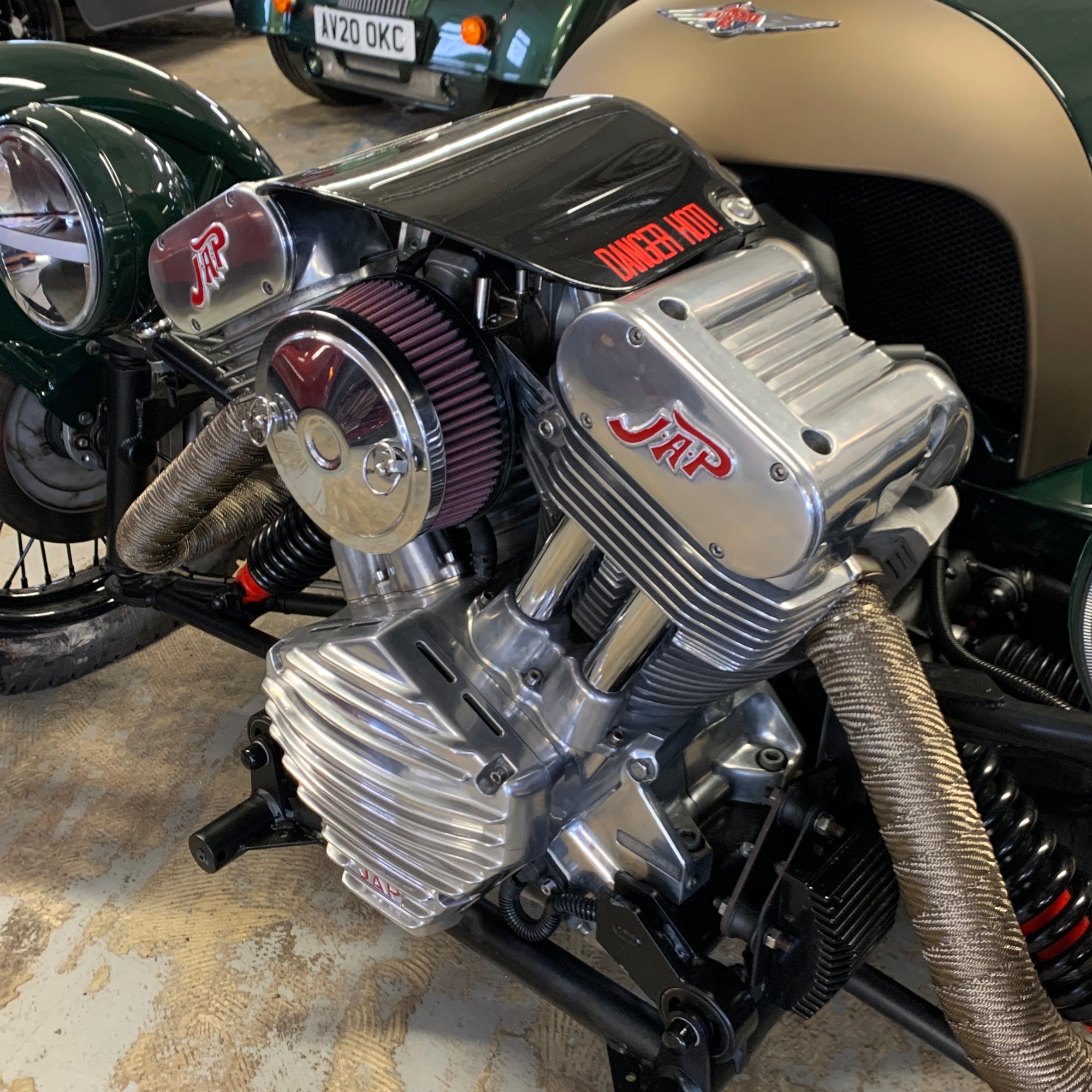 2017 STAGE TWO TUNED Morgan Three-wheeler - Morgan Classic Green Solid