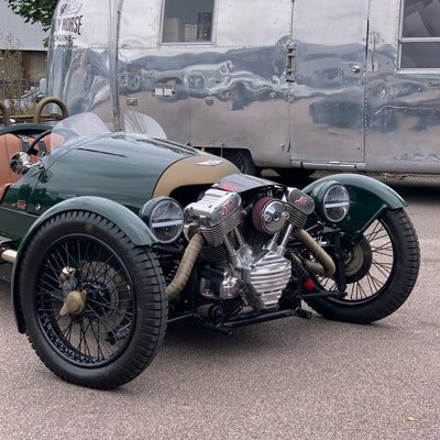 2017 STAGE TWO TUNED Morgan Three-wheeler - Morgan Classic Green Solid