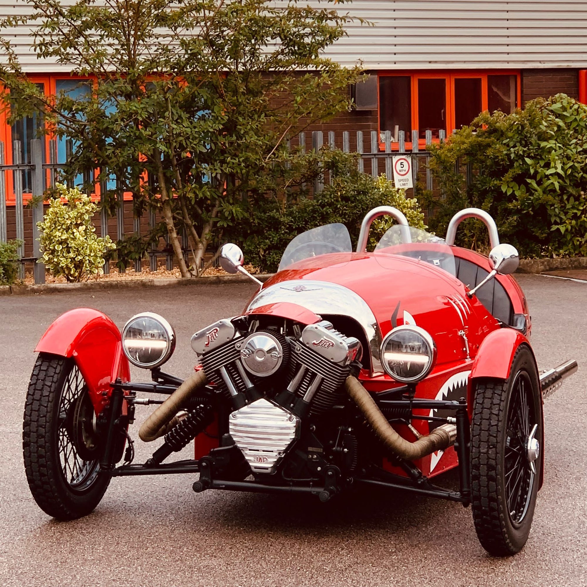 Morgan 3 Wheeler - Morgan Sport Red with unique features