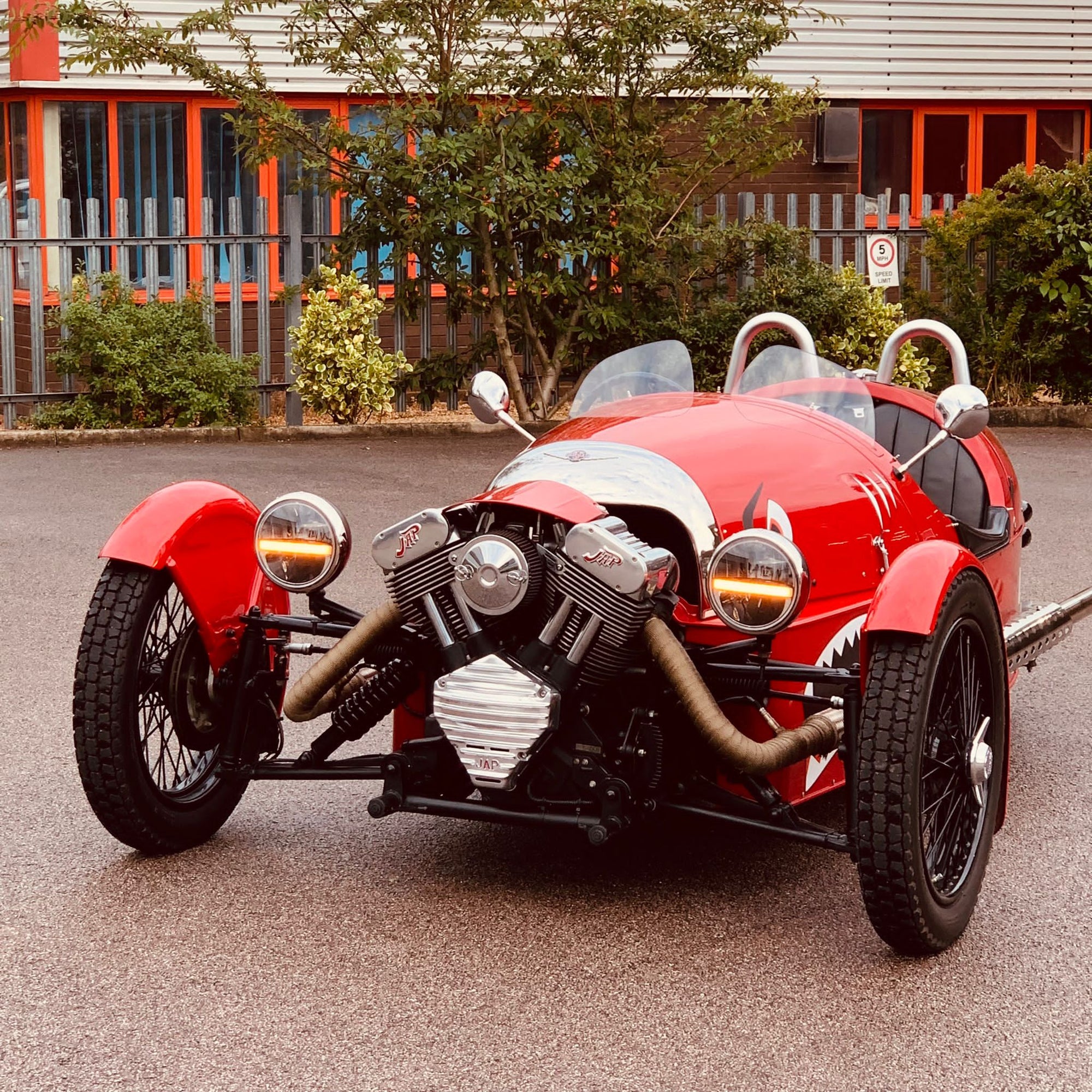 Morgan 3 Wheeler - Morgan Sport Red with unique features