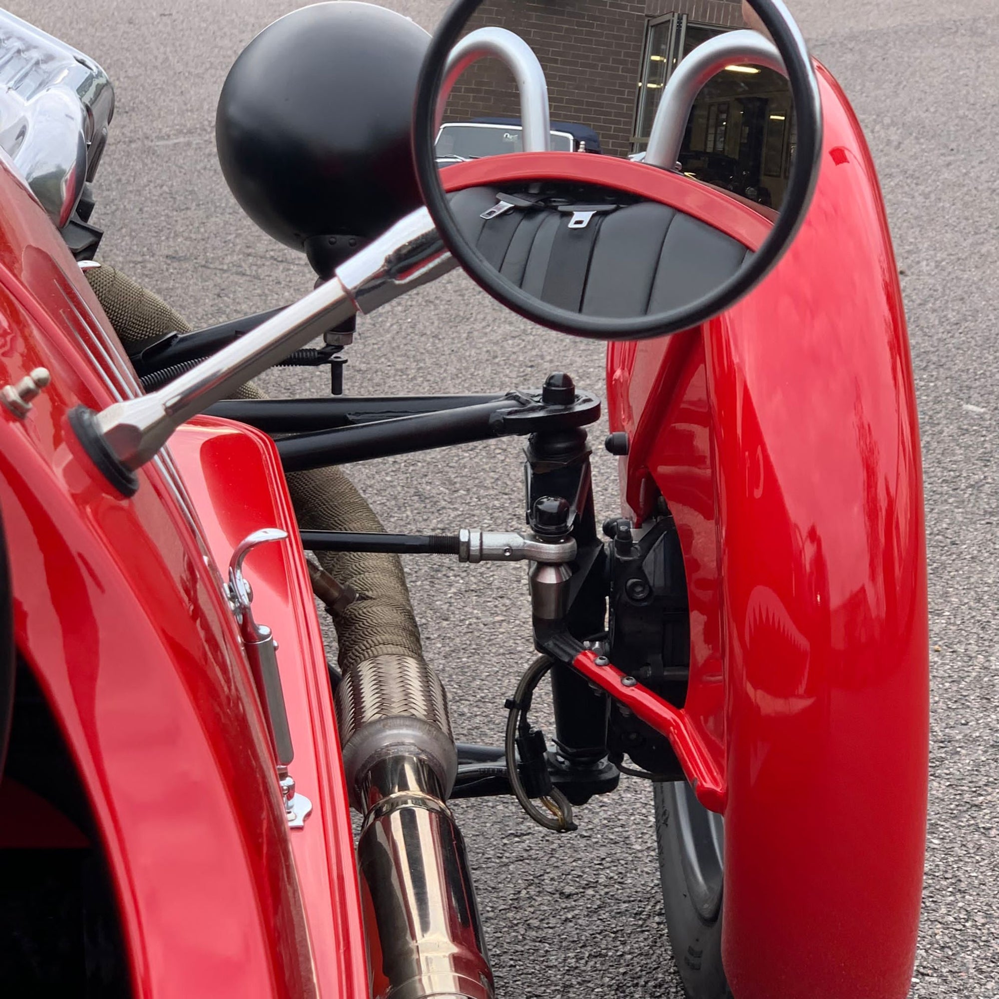 Morgan 3 Wheeler - Morgan Sport Red with unique features