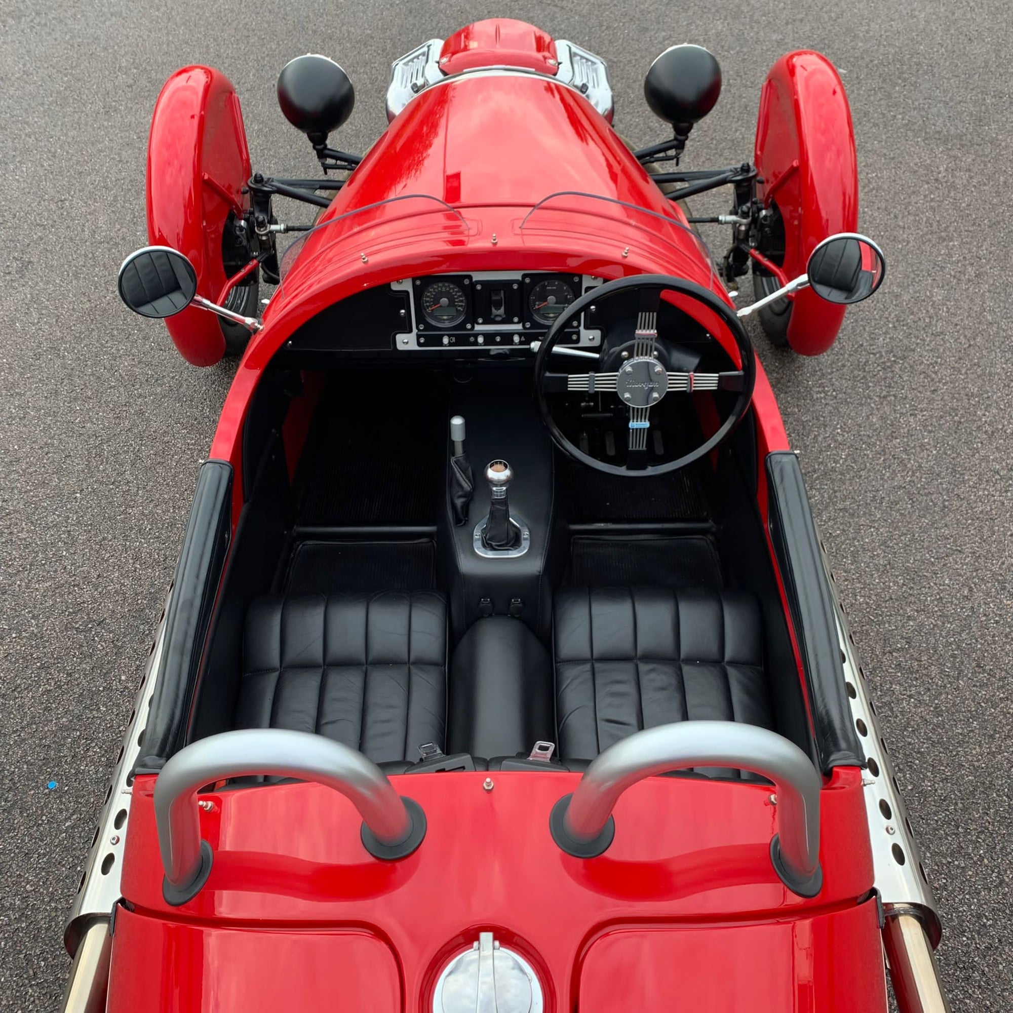 Morgan 3 Wheeler - Morgan Sport Red with unique features
