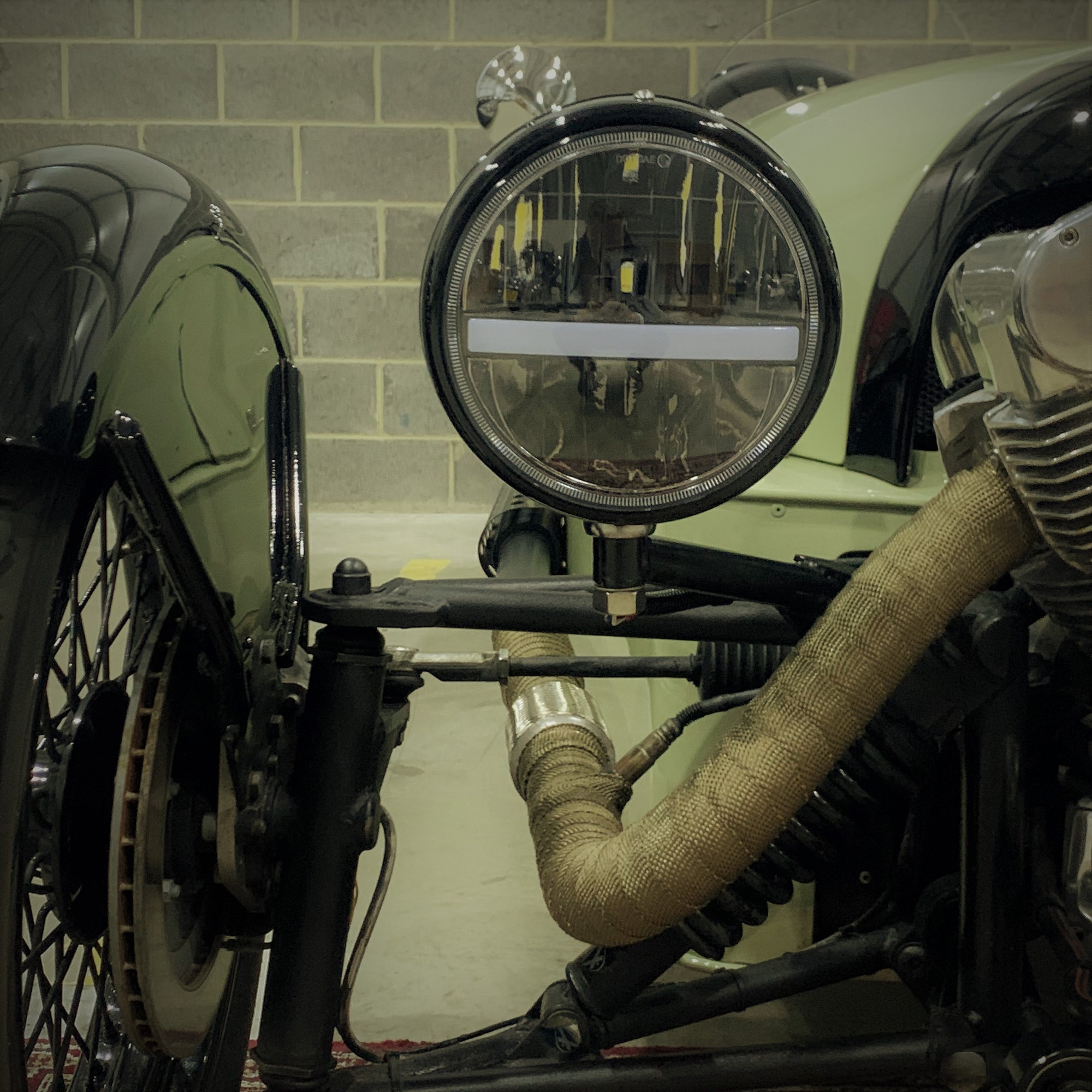 Morgan 3 wheeler - Willow Green