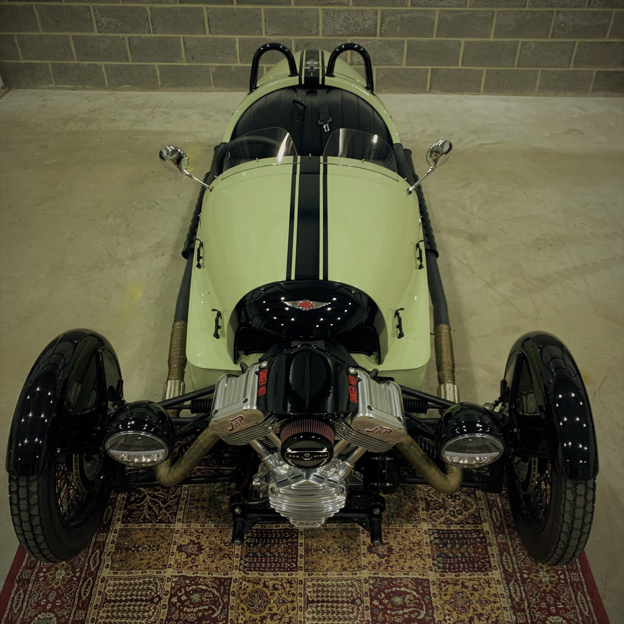 Morgan 3 wheeler - Willow Green
