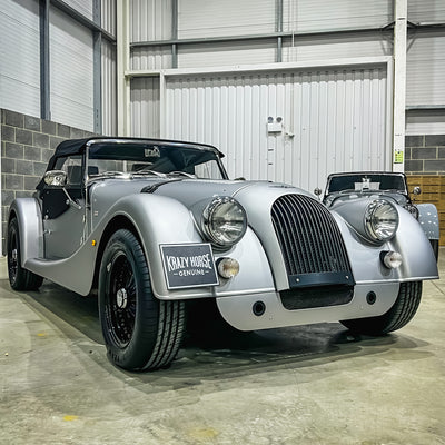 Morgan Plus 4 2.0 GDi 154BHP - Porsche GT Silver Frost finish