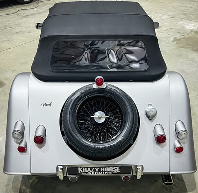 Morgan Plus 4 2.0 GDi 154BHP - Porsche GT Silver Frost finish