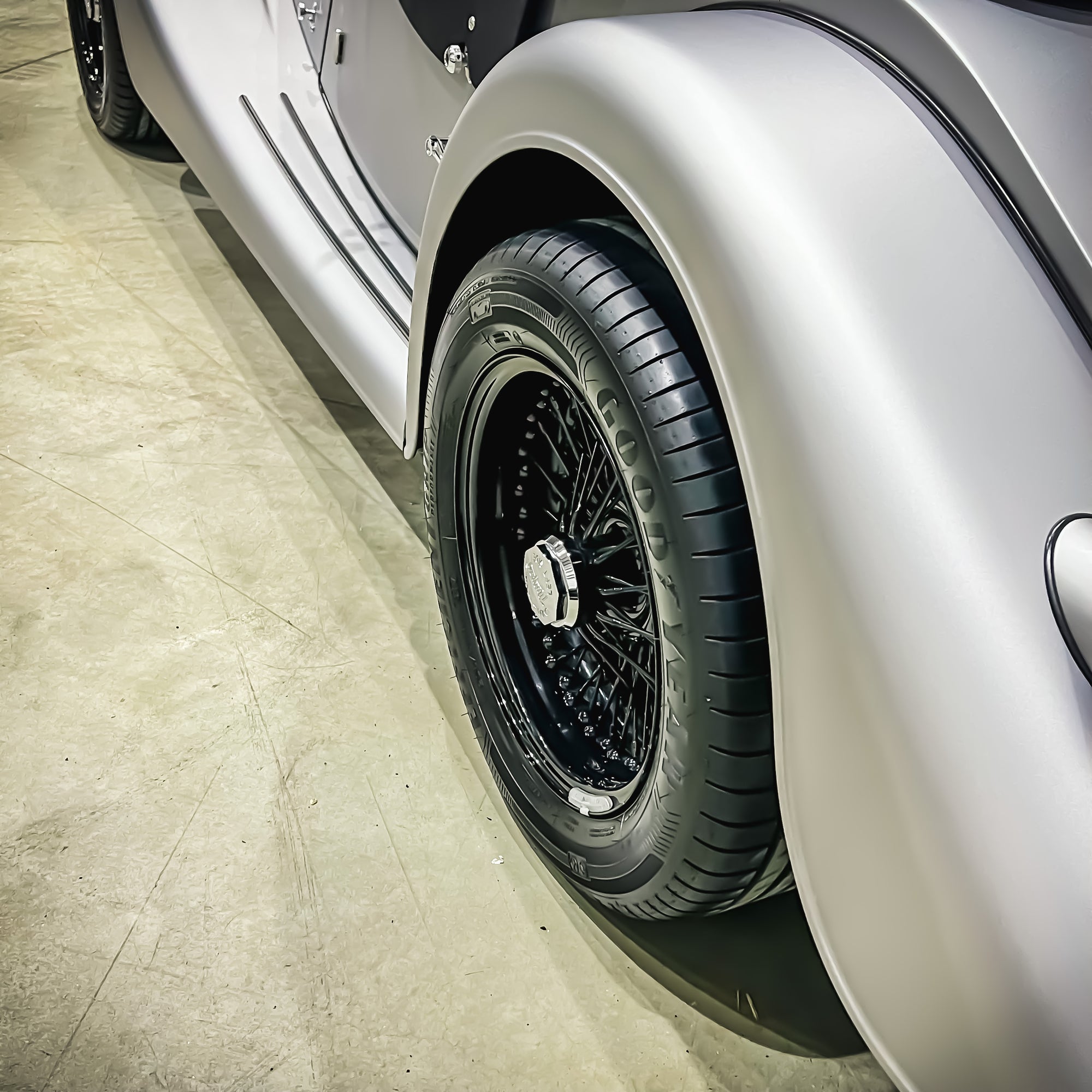 Morgan Plus 4 2.0 GDi 154BHP - Porsche GT Silver Frost finish