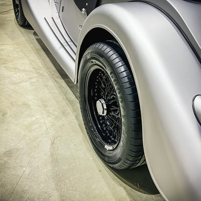 Morgan Plus 4 2.0 GDi 154BHP - Porsche GT Silver Frost finish