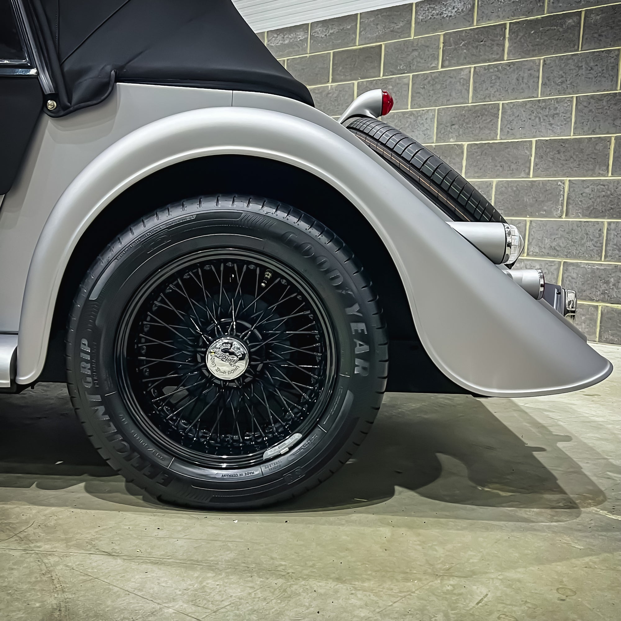 Morgan Plus 4 2.0 GDi 154BHP - Porsche GT Silver Frost finish