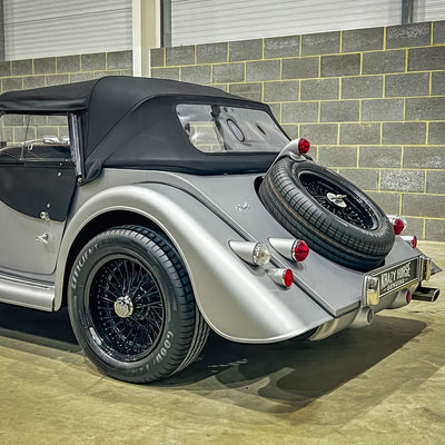 Morgan Plus 4 2.0 GDi 154BHP - Porsche GT Silver Frost finish
