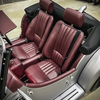 Morgan Plus 4 2.0 GDi 154BHP - Porsche GT Silver Frost finish