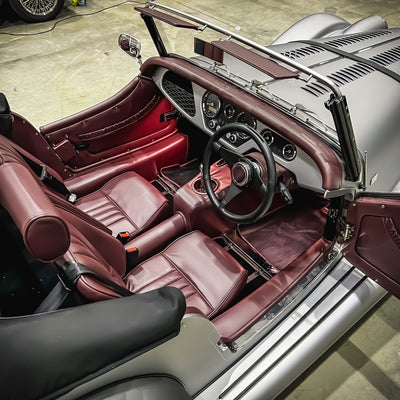 Morgan Plus 4 2.0 GDi 154BHP - Porsche GT Silver Frost finish