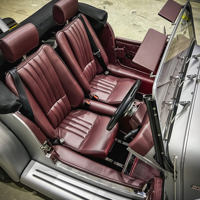 Morgan Plus 4 2.0 GDi 154BHP - Porsche GT Silver Frost finish