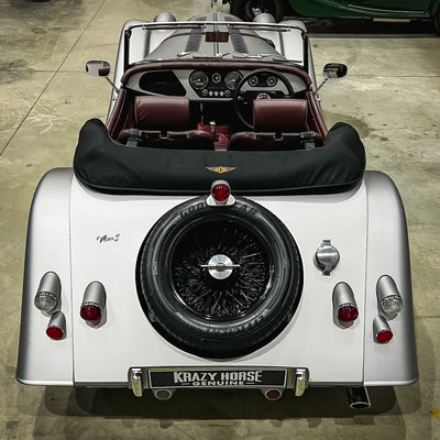 Morgan Plus 4 2.0 GDi 154BHP - Porsche GT Silver Frost finish
