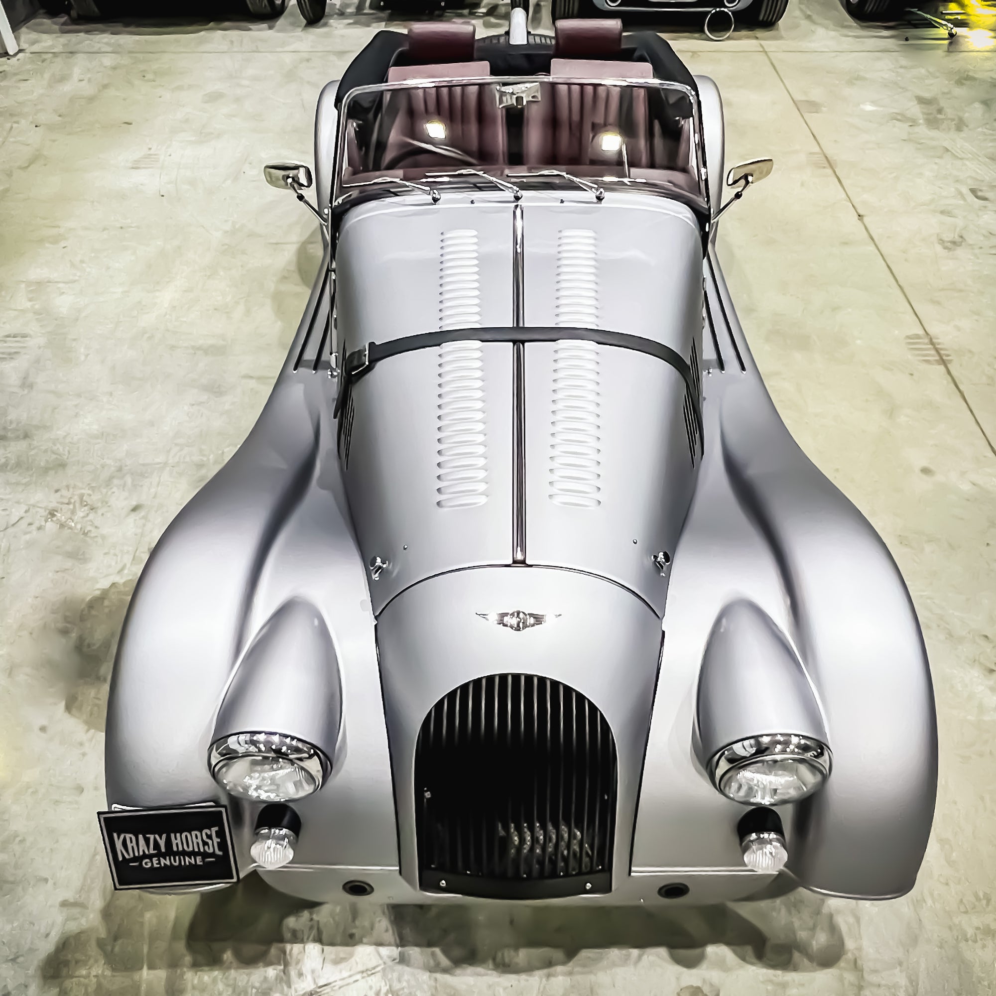 Morgan Plus 4 2.0 GDi 154BHP - Porsche GT Silver Frost finish