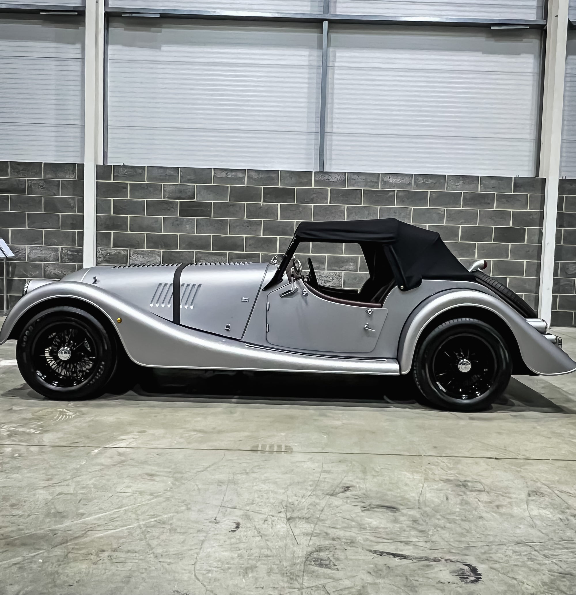 Morgan Plus 4 2.0 GDi 154BHP - Porsche GT Silver Frost finish