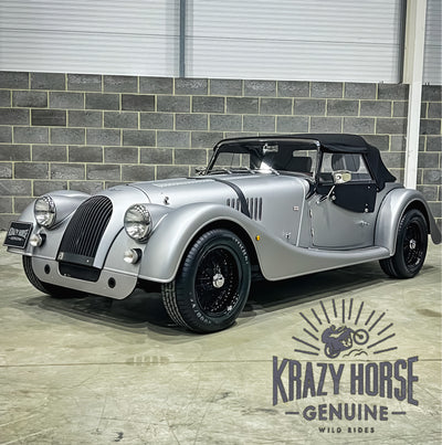 SOLD - Morgan Plus 4 2.0 GDi 154BHP - Porsche GT Silver Frost finish