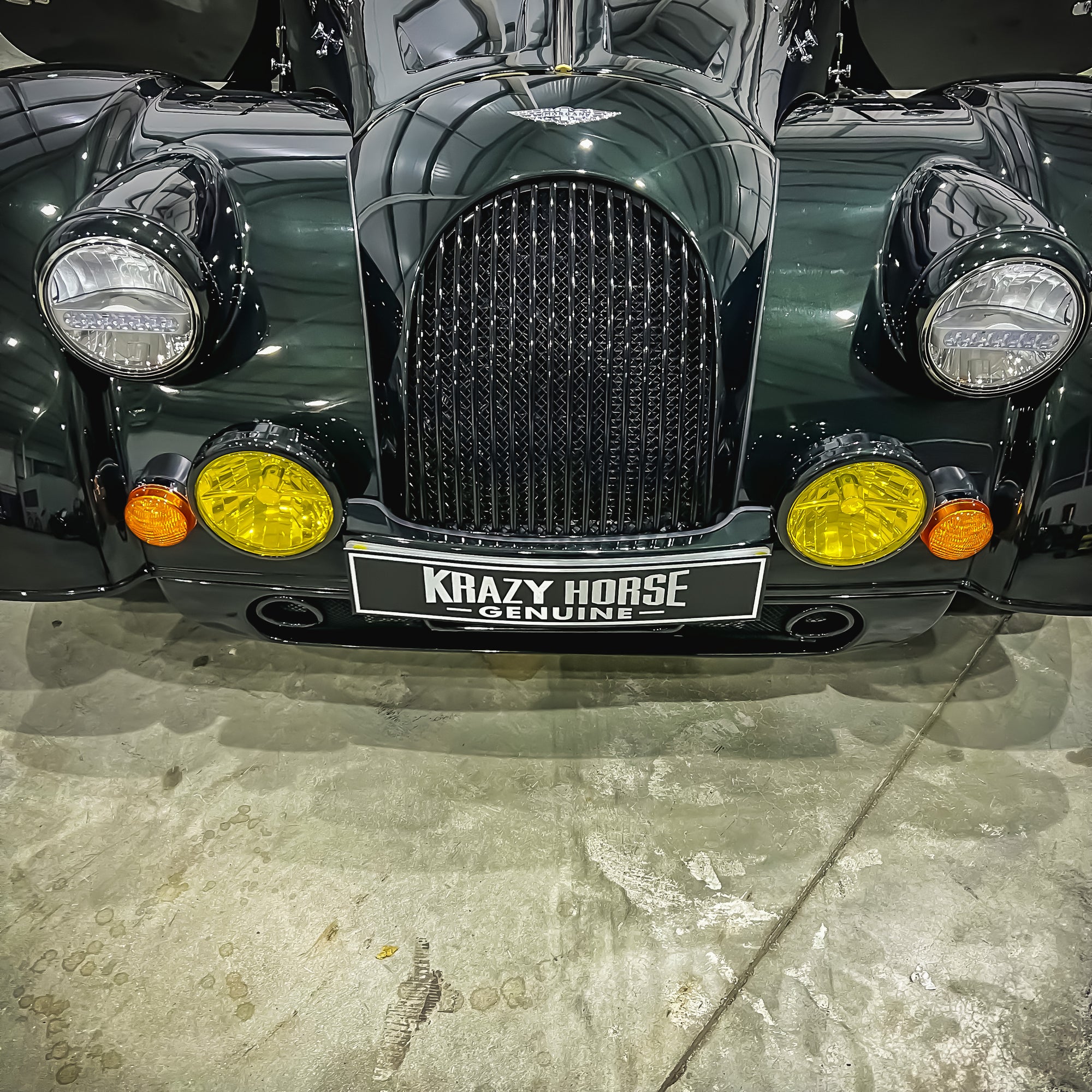 Morgan Plus Six - Dark Emerald Green Metallic