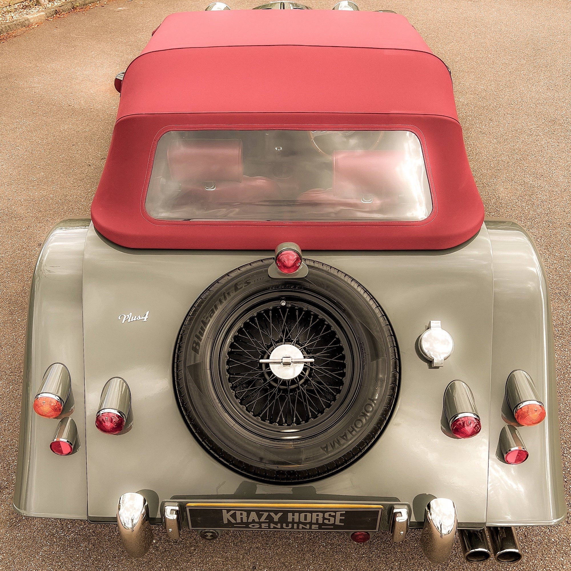 SOLD - Morgan Plus 4 2.0 GDi 180 BHP Club Sport Tuned - Morgan Sport Grey