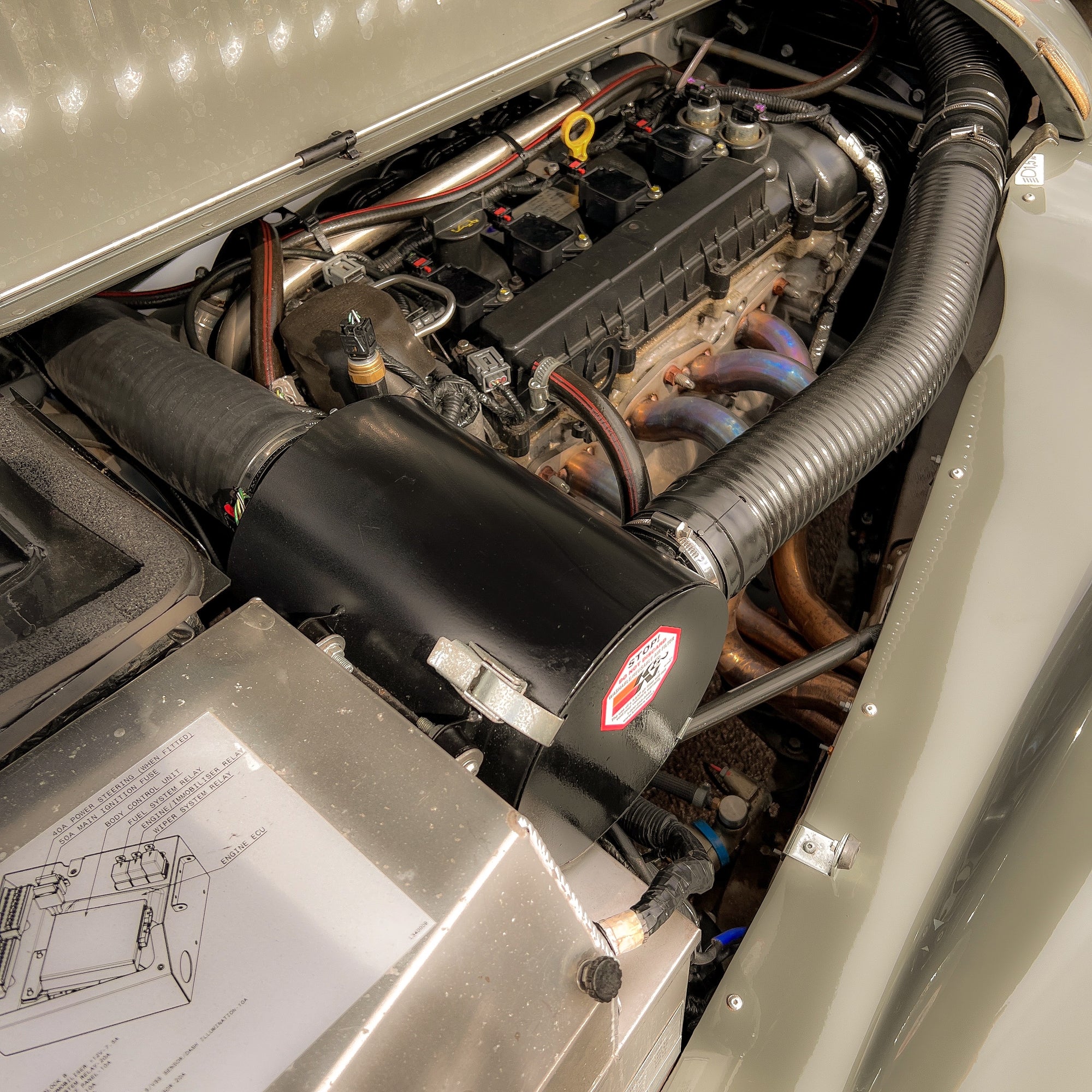 SOLD - Morgan Plus 4 2.0 GDi 180 BHP Club Sport Tuned - Morgan Sport Grey