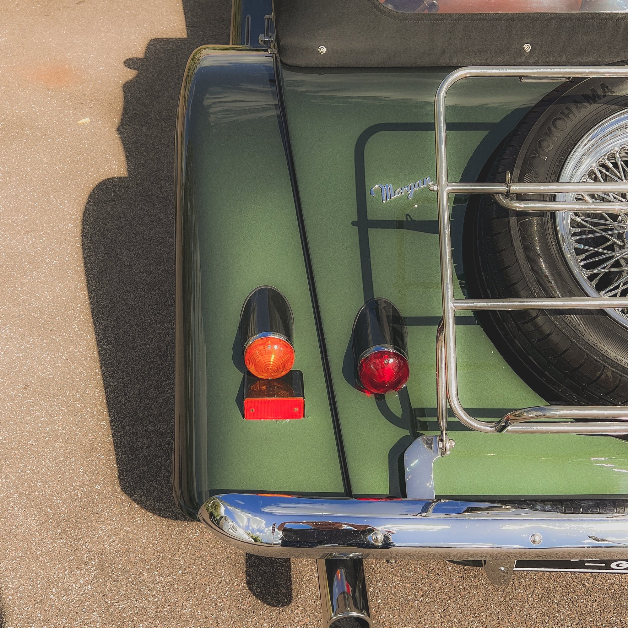 Morgan Plus 4 2.0 Twin Cam 16v Rover Ti - Porsche Oak Green