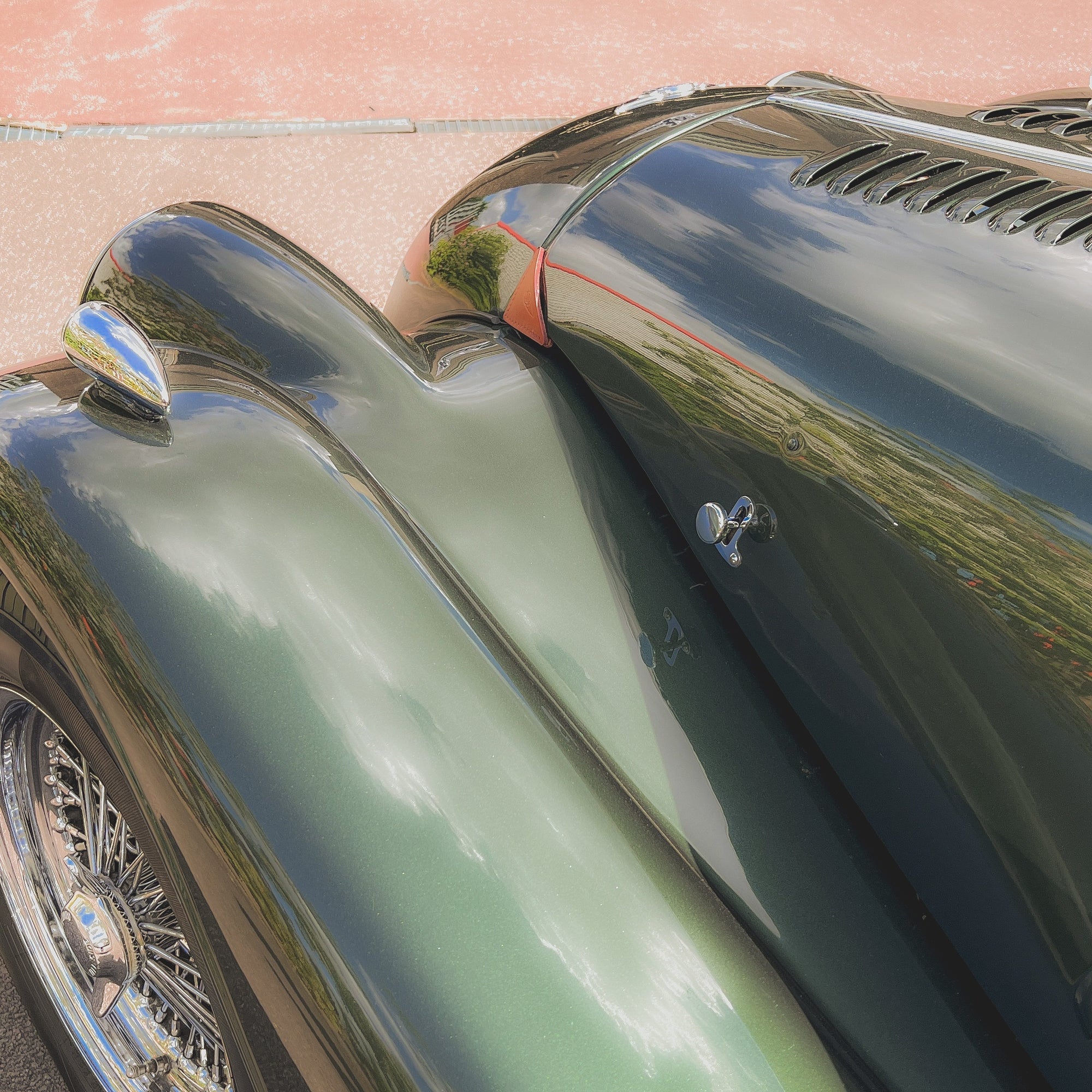 Morgan Plus 4 2.0 Twin Cam 16v Rover Ti - Porsche Oak Green