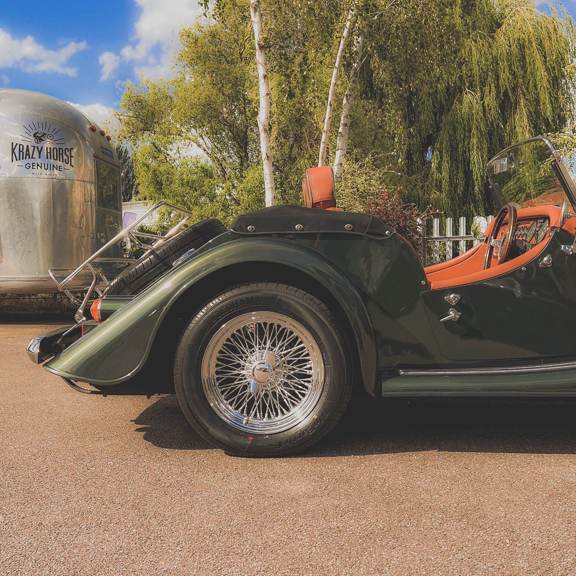 Morgan Plus 4 2.0 Twin Cam 16v Rover Ti - Porsche Oak Green
