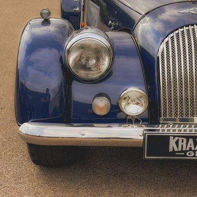 Morgan Plus 8 4.6 Ltr 220 BHP V8, SSL Front & Rear Suspension upgrade - Tour De France Blue