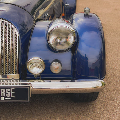 Morgan Plus 8 4.6 Ltr 220 BHP V8, SSL Front & Rear Suspension upgrade - Tour De France Blue