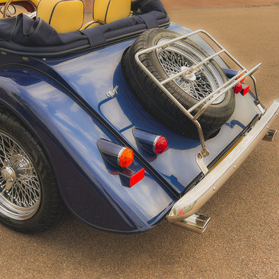 Morgan Plus 8 4.6 Ltr 220 BHP V8, SSL Front & Rear Suspension upgrade - Tour De France Blue