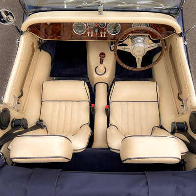 Morgan Plus 8 4.6 Ltr 220 BHP V8, SSL Front & Rear Suspension upgrade - Tour De France Blue