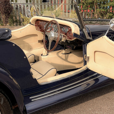 Morgan Plus 8 4.6 Ltr 220 BHP V8, SSL Front & Rear Suspension upgrade - Tour De France Blue