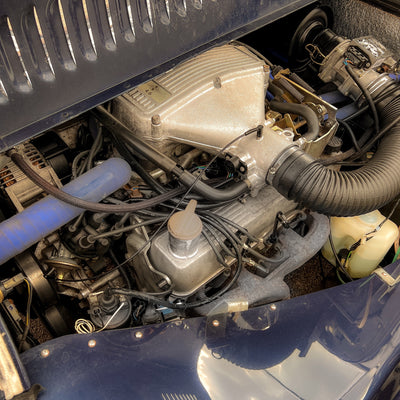 Morgan Plus 8 4.6 Ltr 220 BHP V8, SSL Front & Rear Suspension upgrade - Tour De France Blue