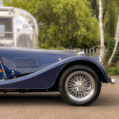 Morgan Plus 8 4.6 Ltr 220 BHP V8, SSL Front & Rear Suspension upgrade - Tour De France Blue