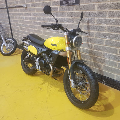 Fantic Caballero Scrambler 500 - Yellow