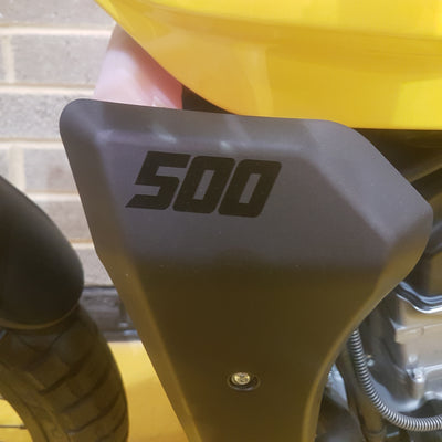 Fantic Caballero Scrambler 500 - Yellow