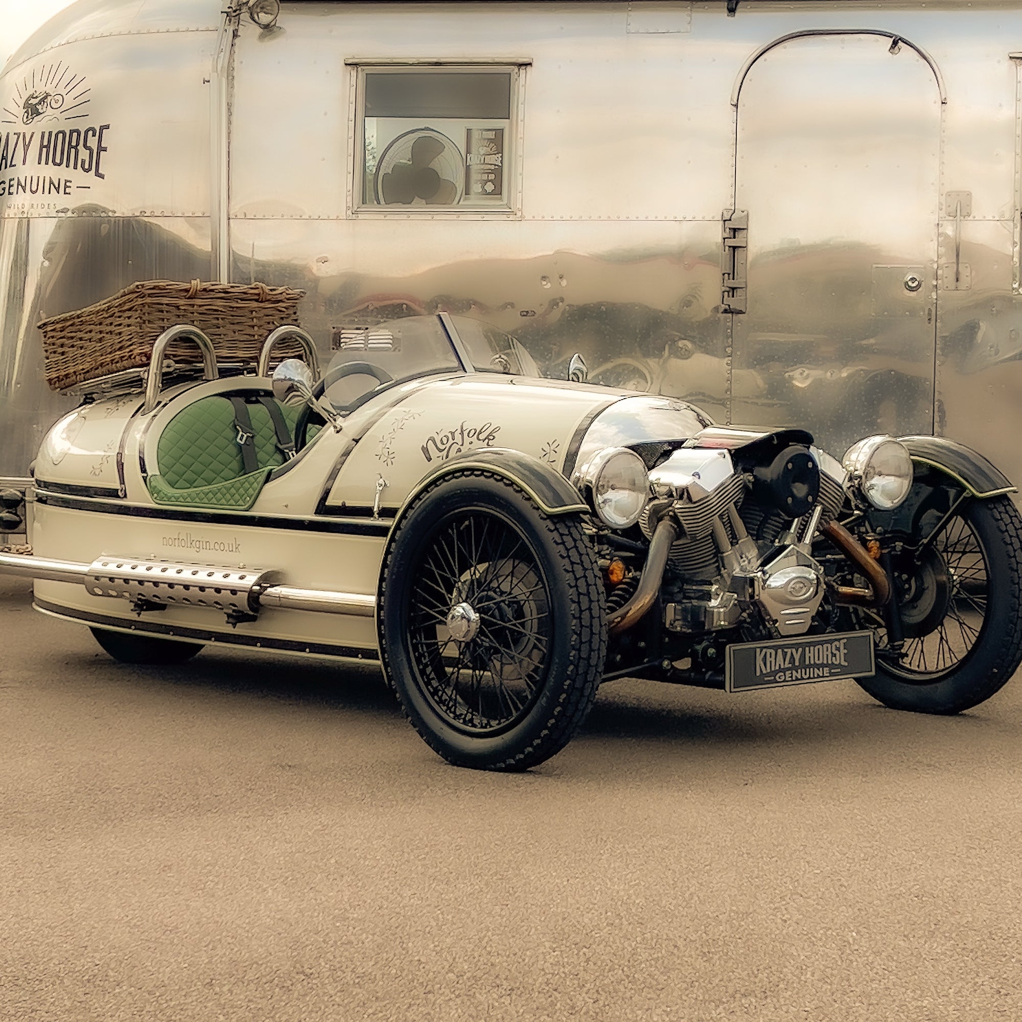 Morgan 3 Wheeler - Norfolk Gin White