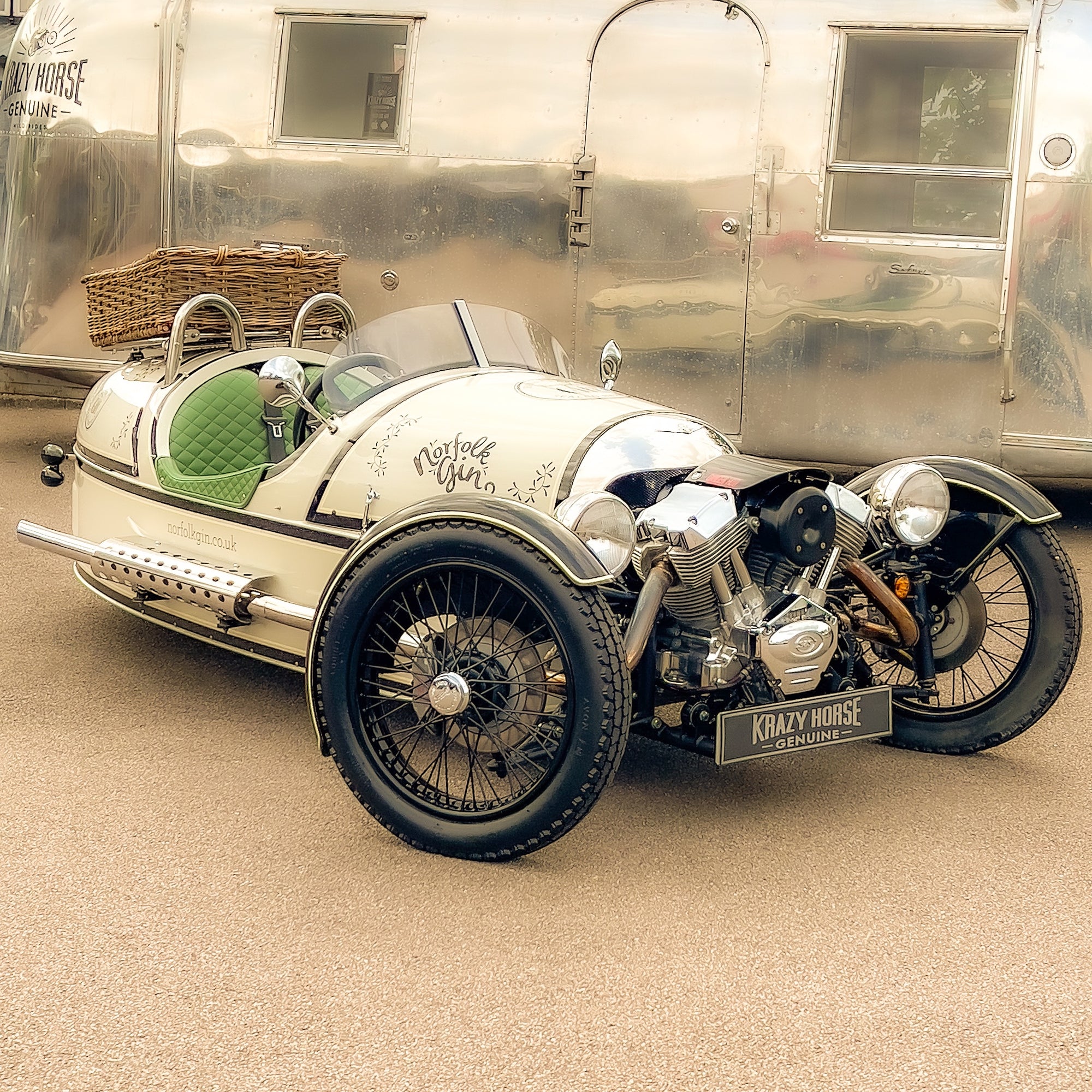 Morgan 3 Wheeler - Norfolk Gin White