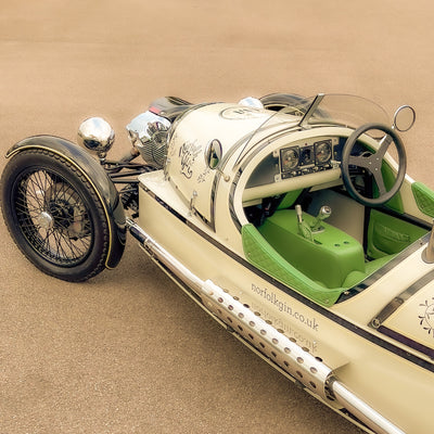 Morgan 3 Wheeler - Norfolk Gin White