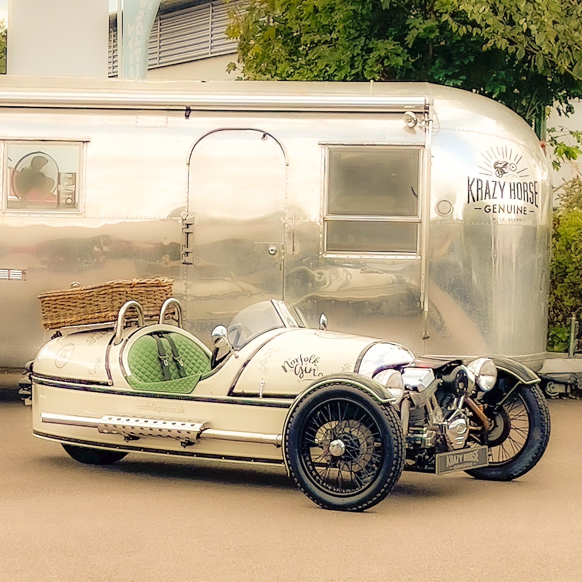 Morgan 3 Wheeler - Norfolk Gin White