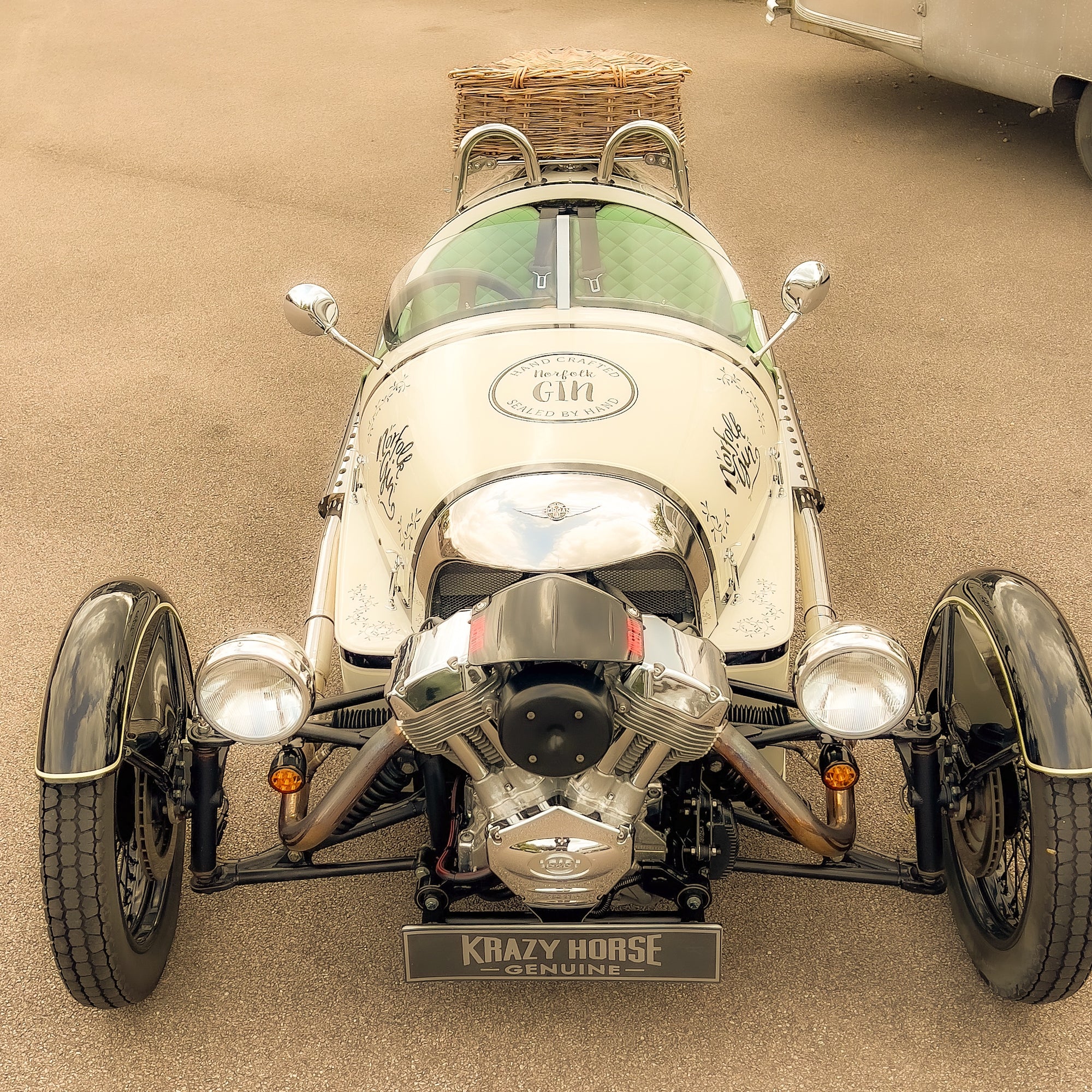 Morgan 3 Wheeler - Norfolk Gin White