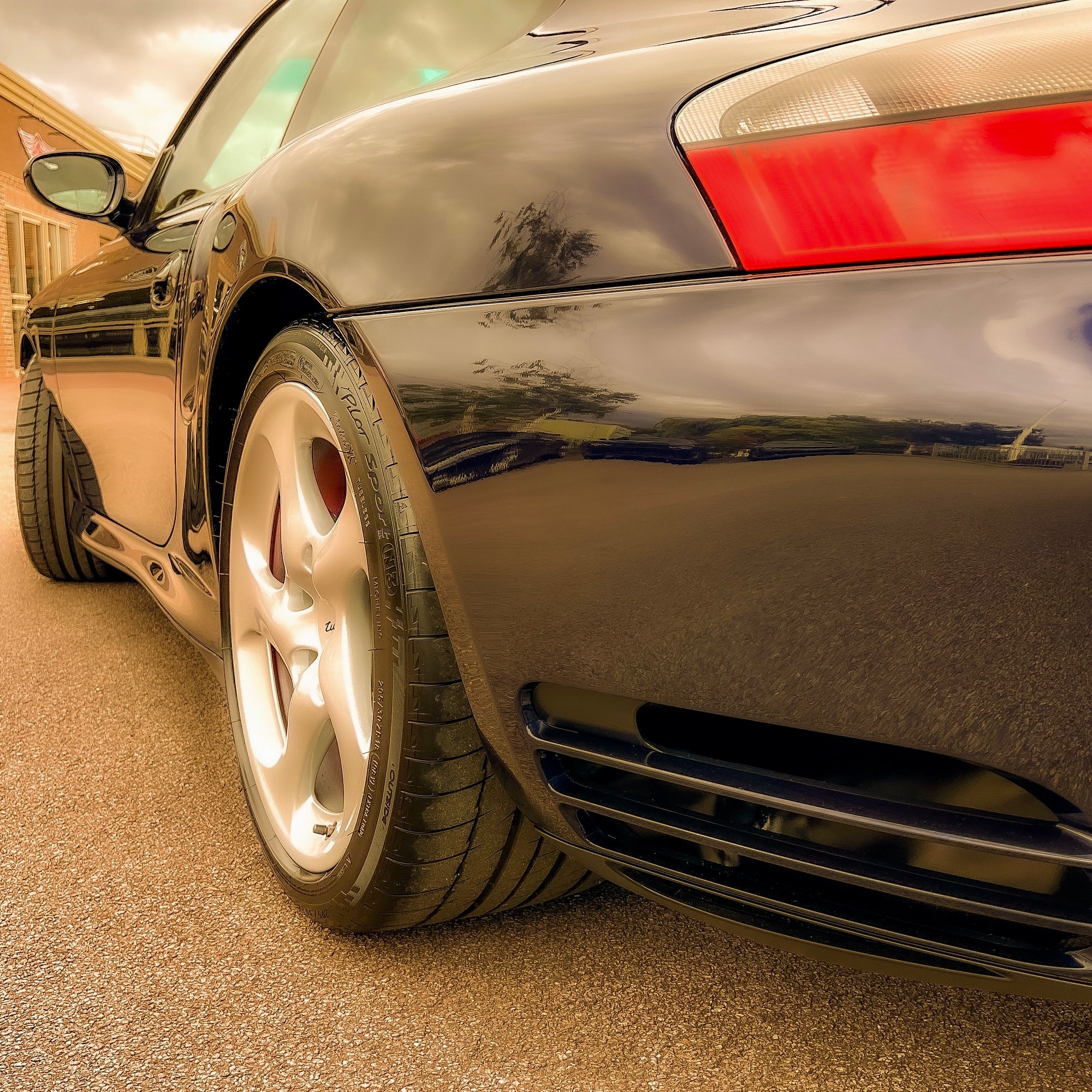 Porsche 996 911 Turbo - Porsche Midnight Blue