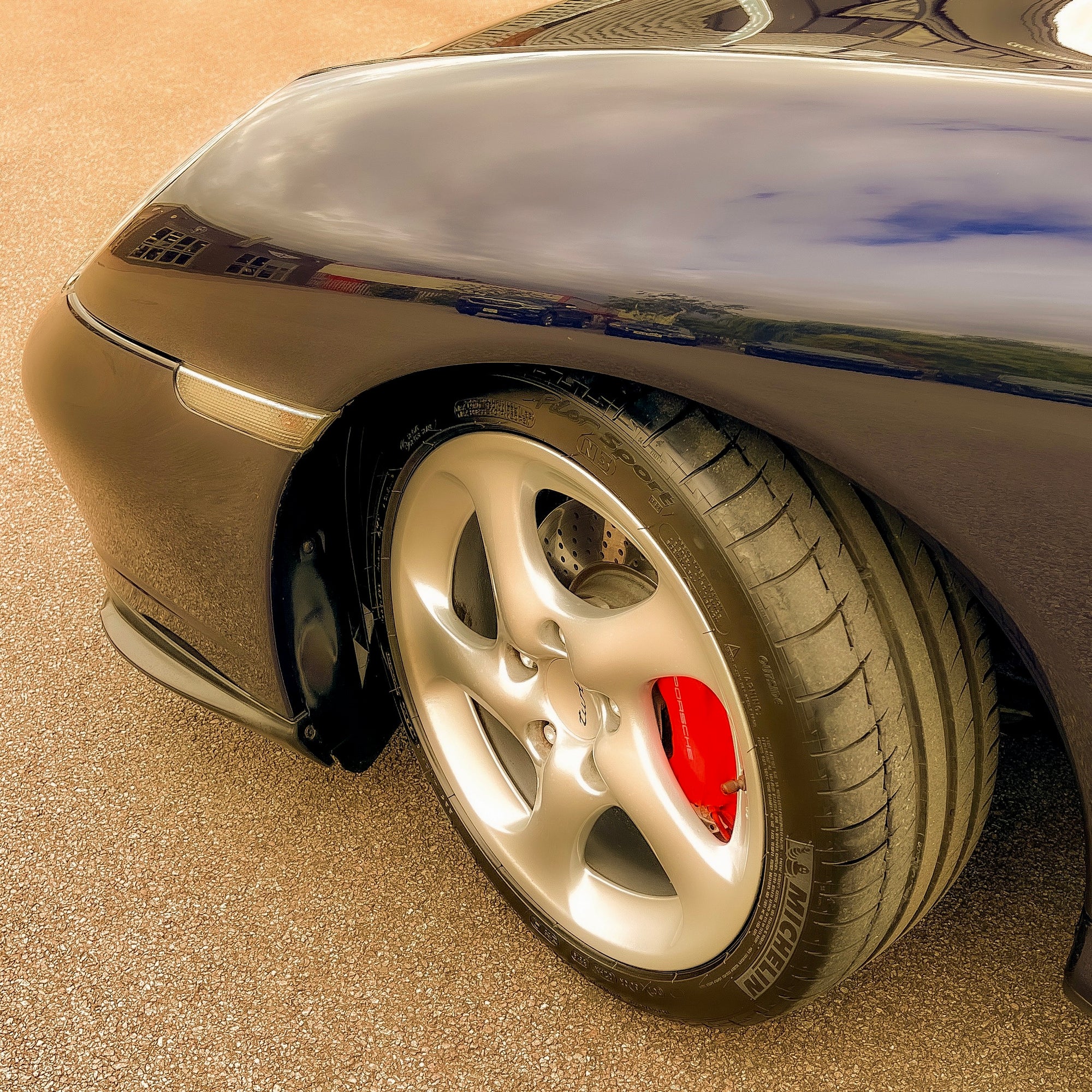 Porsche 996 911 Turbo - Porsche Midnight Blue