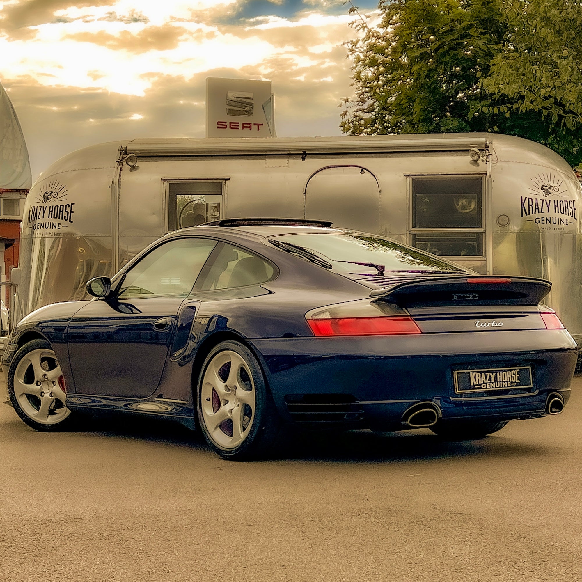 Porsche 996 911 Turbo - Porsche Midnight Blue