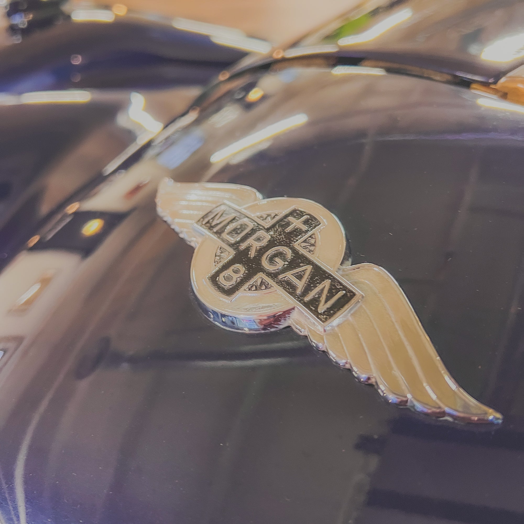 Morgan Plus 8 3.9 V8 - Iris Blue Metallic