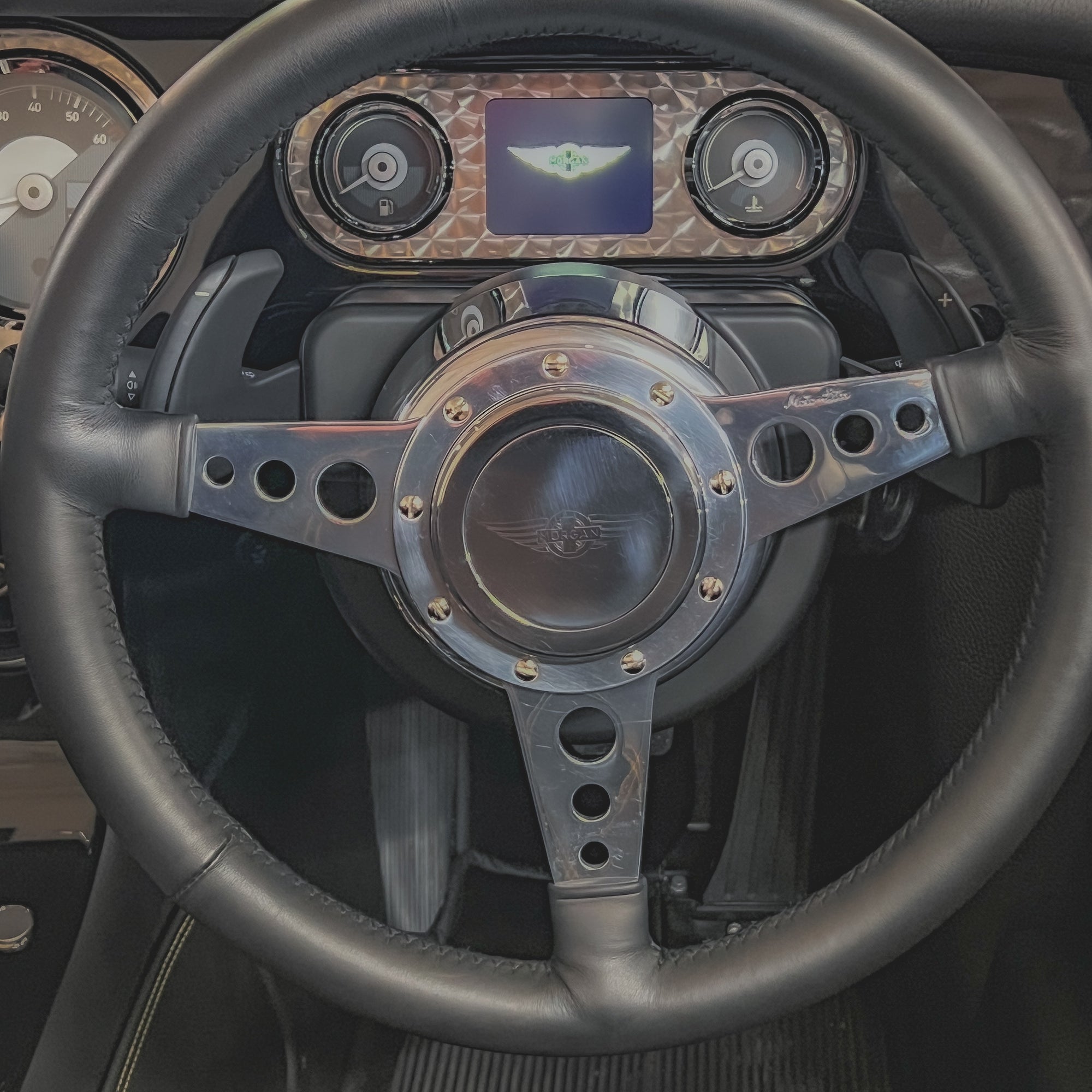 SOLD - Morgan Plus Six Shadow - Mythos Black Pearlescent