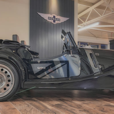 SOLD - Morgan Plus Six Shadow - Mythos Black Pearlescent